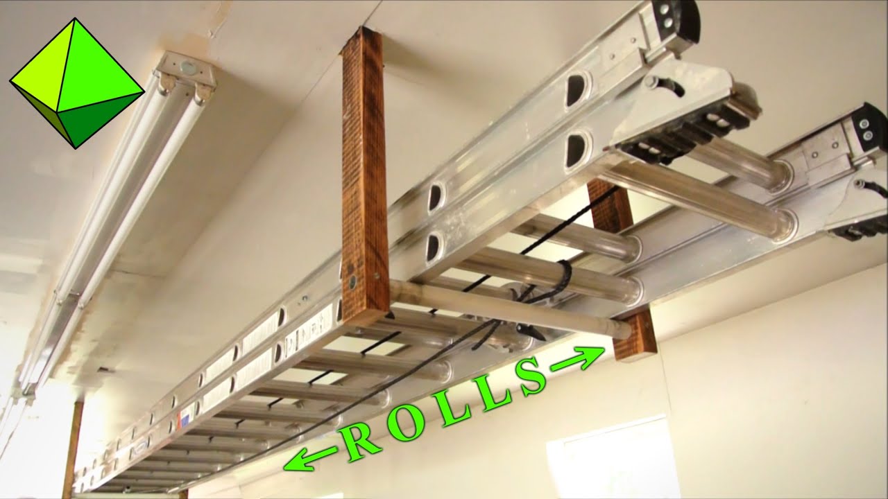 How to Hang a Ladder from the Ceiling