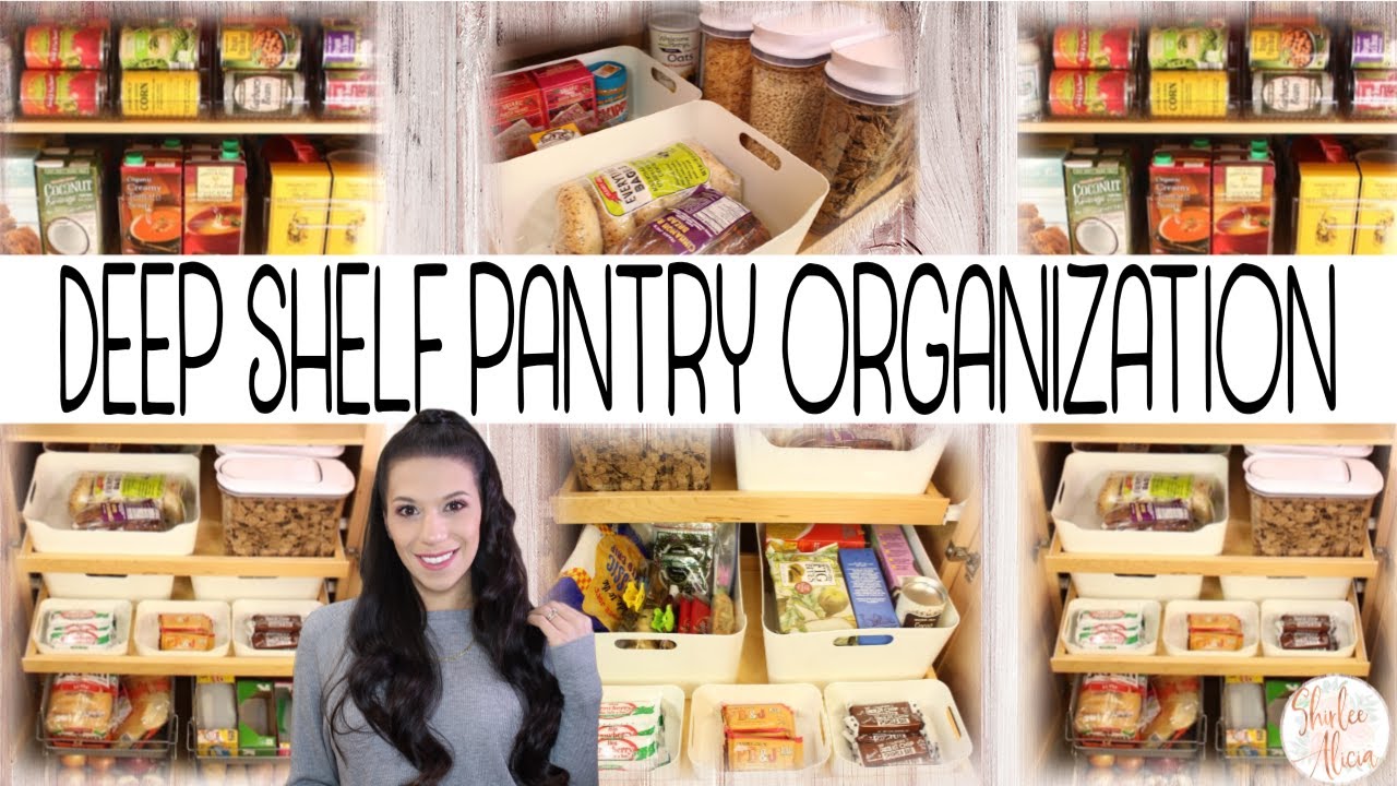 How to Organize a Small Pantry With Deep Shelves