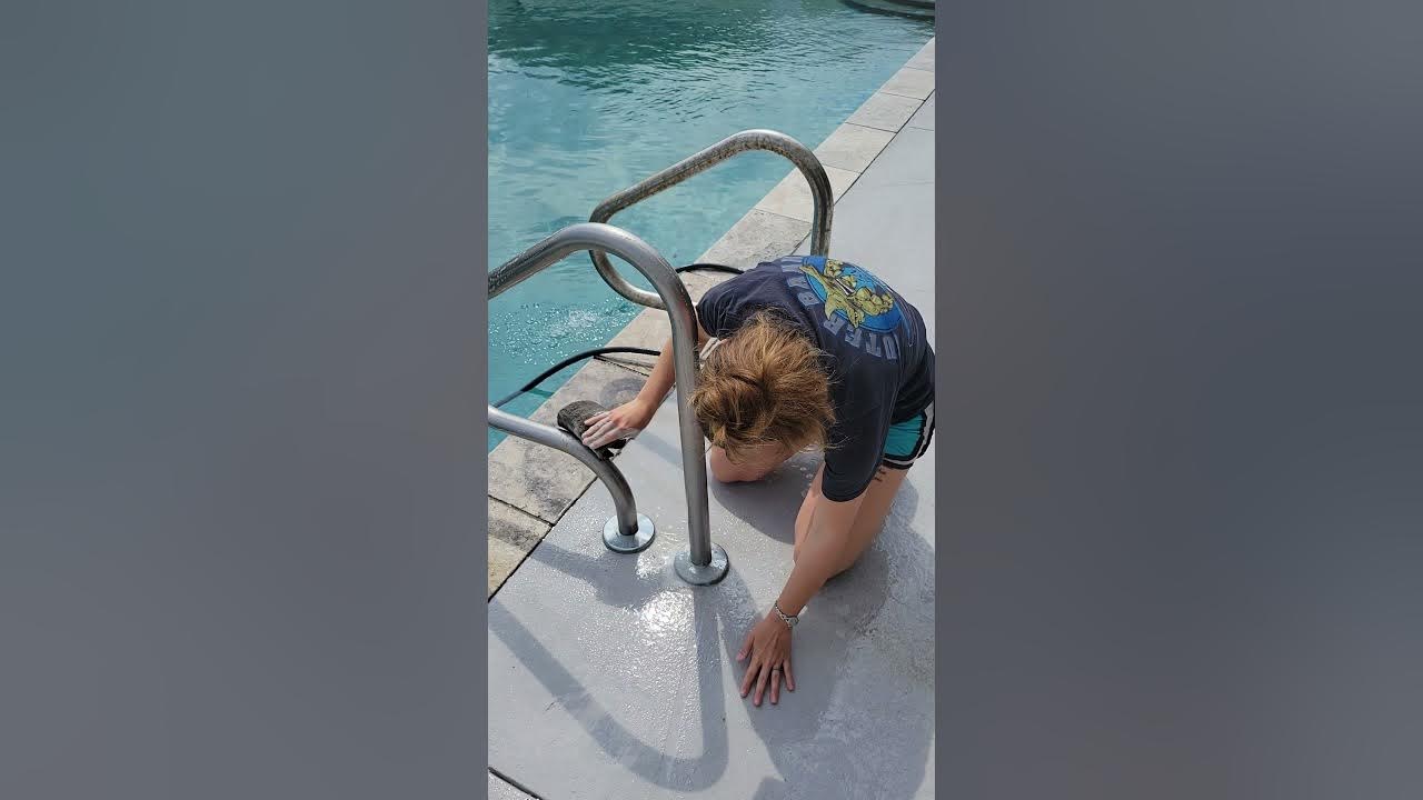 How to Remove Rust from Pool Ladder