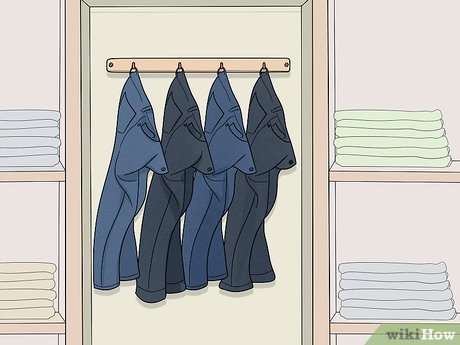 How to Store Pants in Closet